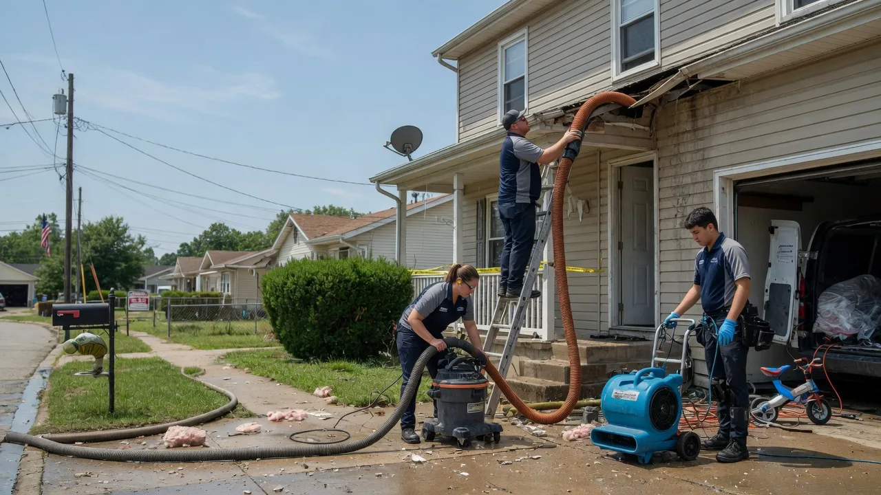 Water Damage Restoration in Henderson, MI near me